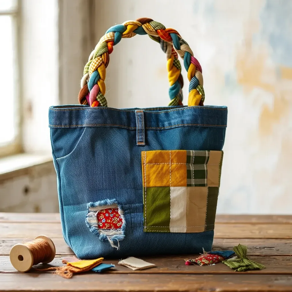 Upcycled Tote Bag